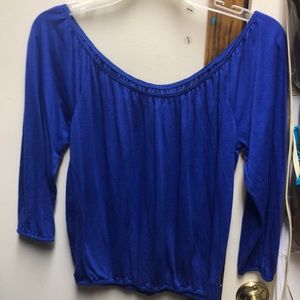 American eagle off the shoulder top.